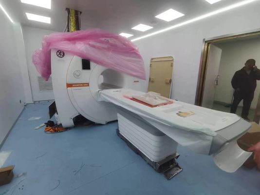 ราคาดี การถ่ายภาพ MRI แบบกรงฟาราเดย์แบบประตูเดียวหรือสองประตู สําหรับการถ่ายภาพ MRI ที่ทันสมัย ออนไลน์