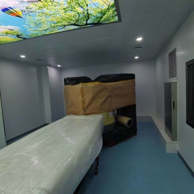 ราคาดี ประสิทธิภาพการป้องกันสูงสุดถึง 100 DB Faraday Cage MRI RF ห้องป้องกันที่ให้การป้องกันไฟฟ้าแม่เหล็กสําหรับอุปกรณ์การแพทย์ ออนไลน์