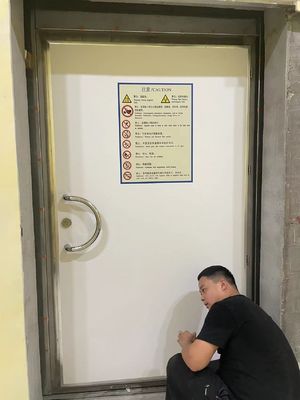 ราคาดี ประตูป้องกันการฉายแสงจากเหล็ก ASTM ประตูป้องกันรังสี UL 90 นาที ออนไลน์