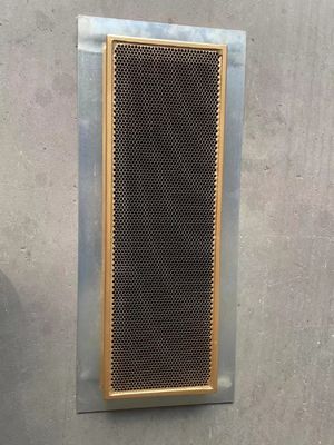 ราคาดี 0.125 นิ้ว ระบบระบายอากาศกระจกกระจก 8.2 - 12.4 GHz ออนไลน์