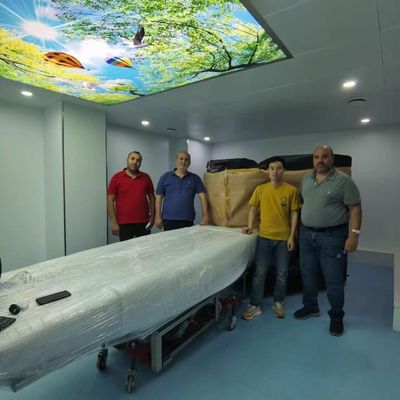 ราคาดี ห้องป้องกัน MRI ที่สามารถปรับแต่งได้ พร้อมระบบระบายอากาศ HVAC กันไฟชั้น A และพื้นวินิล ออนไลน์